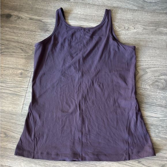 Lululemon Purple Tank Top with Plunge Back - Picture 2 of 4